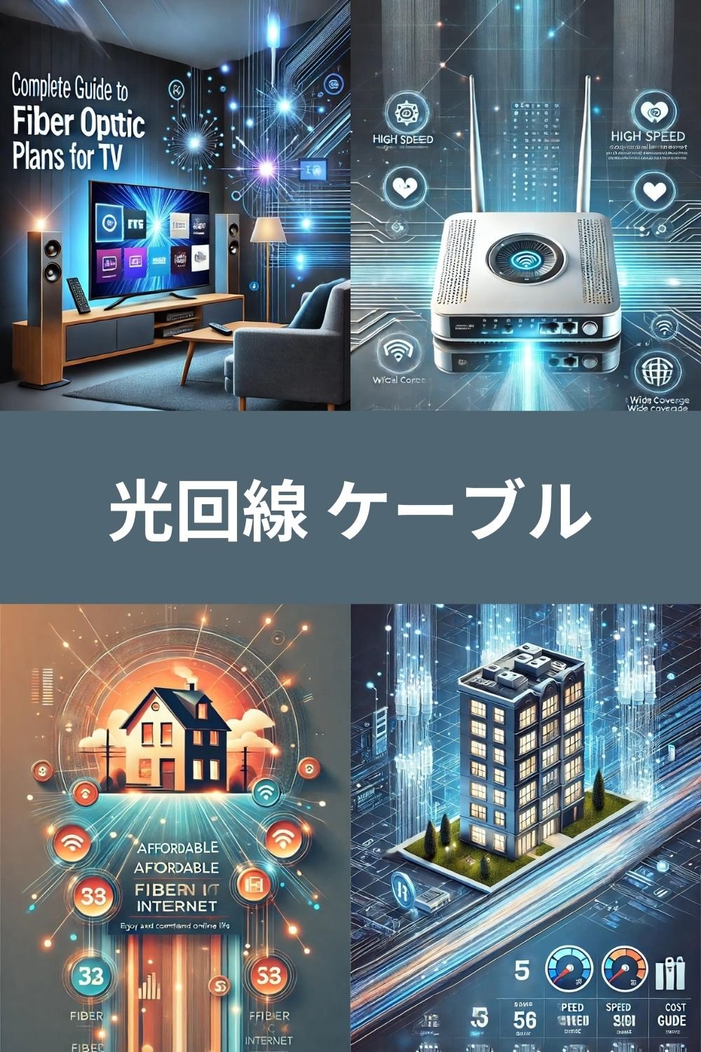 光回線 ケーブルの違いとは？最適なインターネット接続を選ぶポイント
