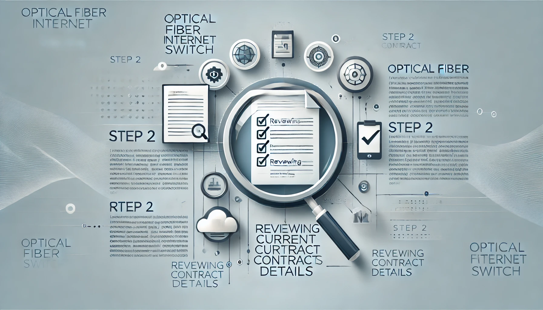 光回線 乗り換え 手順 その2. 現在の契約内容の確認