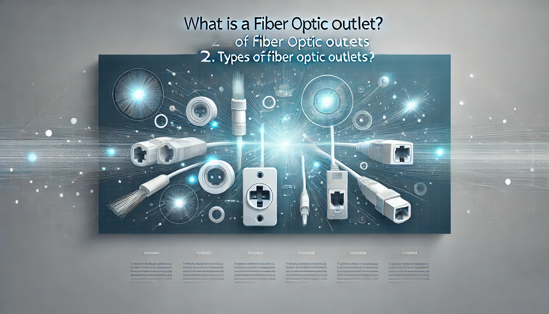 光コンセントとは？-  2. 光コンセントの種類