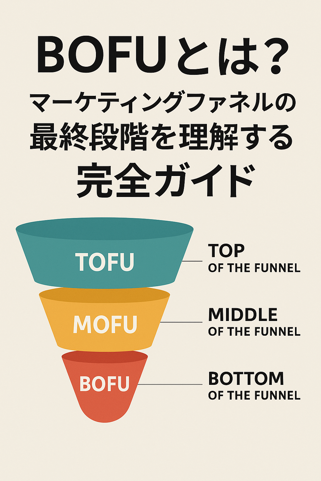 BOFUとは？マーケティングファネルの最終段階を理解する完全ガイド