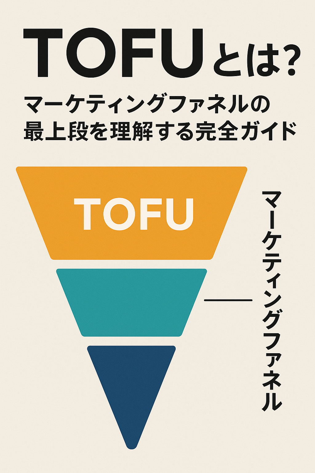 TOFUとは？マーケティングファネルの最上段を理解する完全ガイド